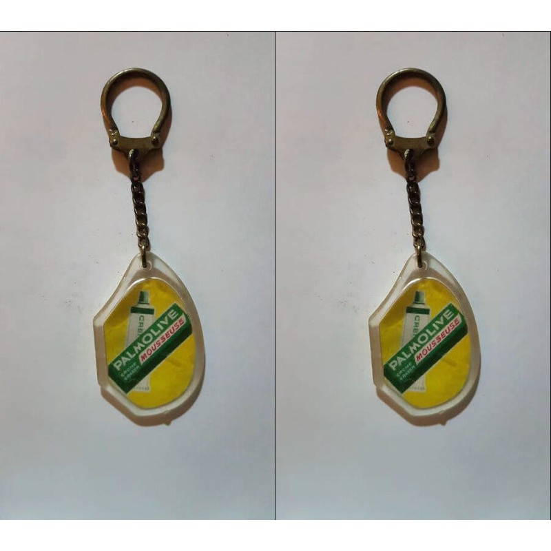 porte-clés crème Palmolive mousseuse (pc)