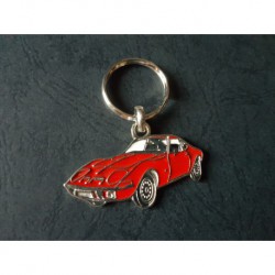 Porte-clés profil Opel GT 1900, GT/J (rouge)