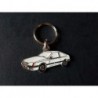 Porte-clés profil Opel Monza, GSE (blanc)