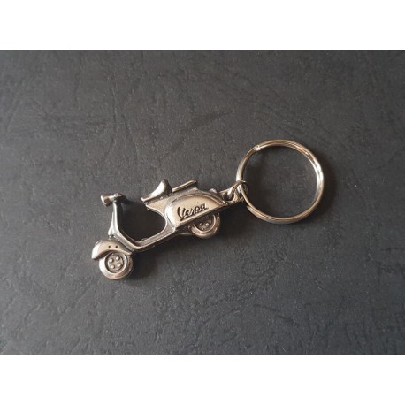 porte-clés métal Vespa scooter miniature