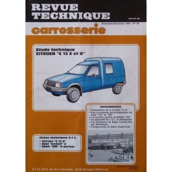 Technique carrosserie Citroën C15