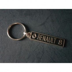 Porte-clés plaque Renault 8, R8 S Gordini Major