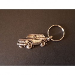 Porte-clés métal relief Lada Niva 4x4, Vaz 2121