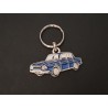 Porte-clés profil Renault 10 (bleu)