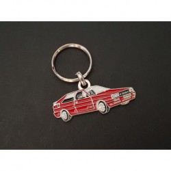 Porte-clés profil Audi Quattro, UR-Quattro (rouge)
