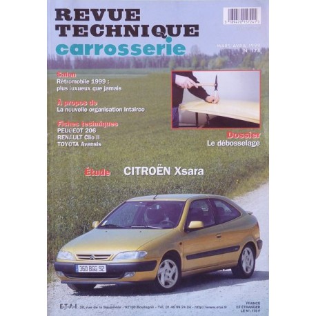 Technique carrosserie Citroën Xsara
