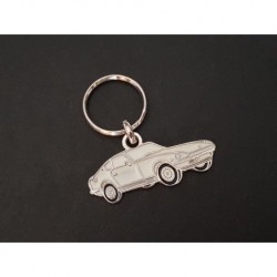 Porte-clés profil Datsun 240z, 260z, 280z, Nissan (blanc)