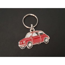 Porte-clés profil Fiat 500...