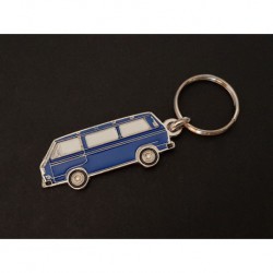 Porte-clés profil Volkswagen Transporter T3 (bleu)