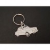 Porte-clés profil Renault Dauphine, Ondine (blanc)