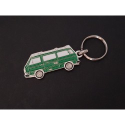 Porte-clés profil Volkswagen Transporter T3 Westfalia (vert)