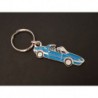 Porte-clés profil Fiat X1/9 (bleu)