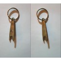 porte-clés clef, métal, à définir (pc)