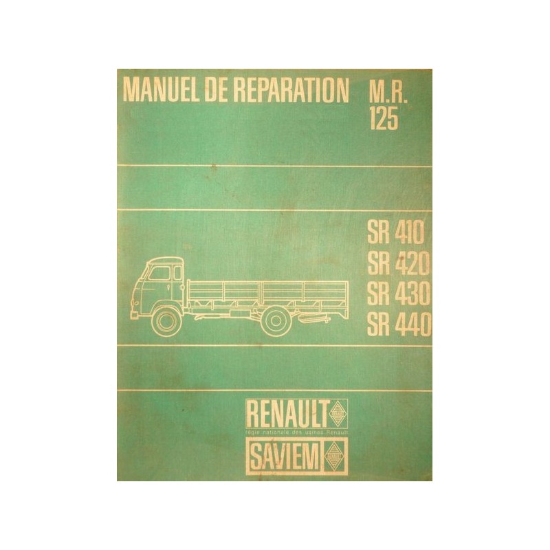 Renault Saviem Super Galion SG4, manuel de réparation