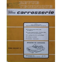 Technique carrosserie Ford Escort mk2