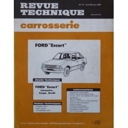 Technique carrosserie Ford Escort mk3