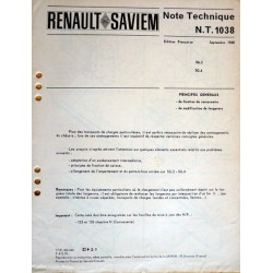Renault Saviem SG2 et SG4, modification de longerons