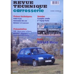 Technique carrosserie Nissan Micra K11