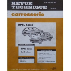 Technique carrosserie Opel Corsa A