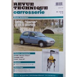 Technique carrosserie Opel Corsa B