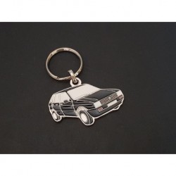 Porte-clés profil Seat Ibiza, SXI, GLX (noir)