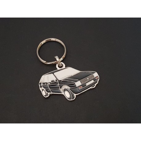 Porte-clés profil Seat Ibiza, SXI, GLX (noir)