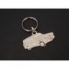 Porte-clés profil Volvo Amazon station wagon, break (blanc)