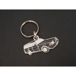 Porte-clés profil Volvo 245 station wagon, 240 (noir)