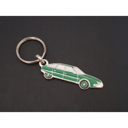 Porte-clés profil Citroen CX, Pallas Athéna GTi (vert)