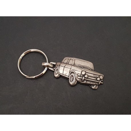Porte-clés métal relief Simca 1000, 900, Rallye