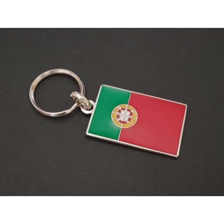 porte-clés drapeau émaillé Portugal