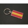 porte-clés drapeau civil émaillé Espagne