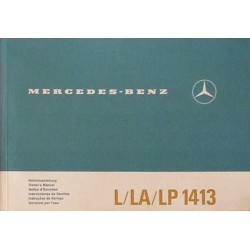 Mercedes L, LA et LP 1413, notice d'entretien