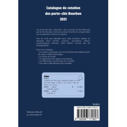 Catalogue de cotation des porte-clés Bourbon 2021