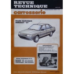 Technique carrosserie Renault 21, 4 portes