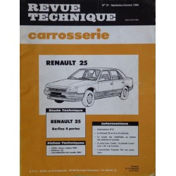 Technique carrosserie Renault 25