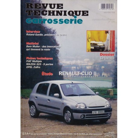 Technique carrosserie Renault Clio II