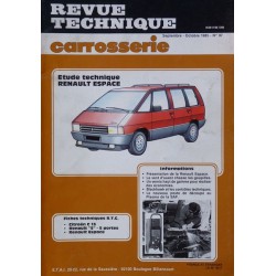 Technique carrosserie Renault Espace I