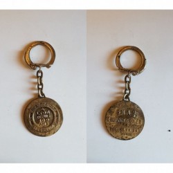 porte-clés meule Durrschmidt, 100 ans Lyon, SNAG, Boulogne sur Mer (pc)