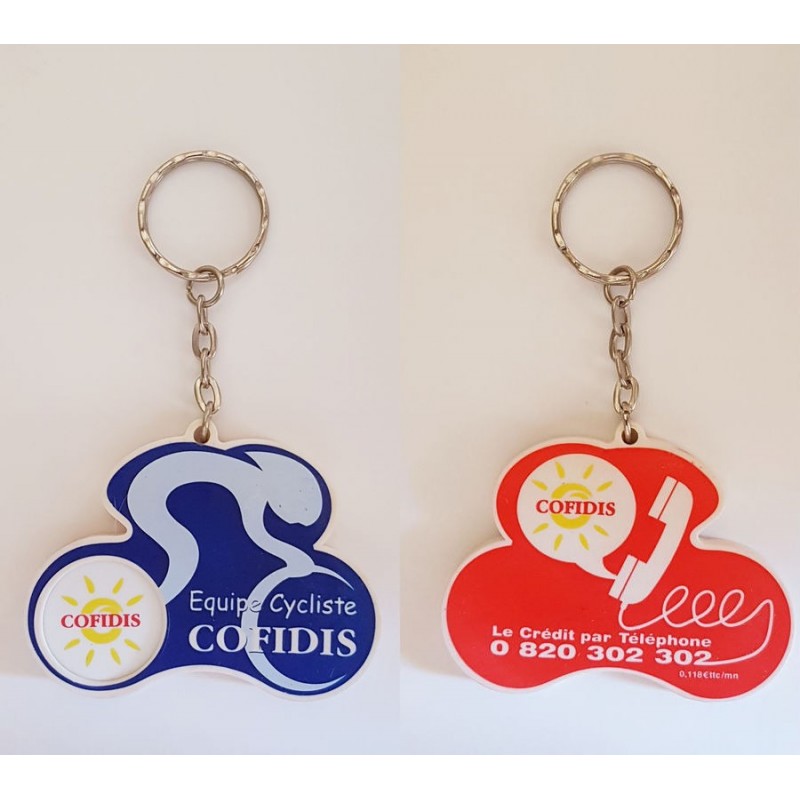 PORTE CLE CADEAU neuf goodies DE FRANCE PUBLICITE COFIDIS KEY