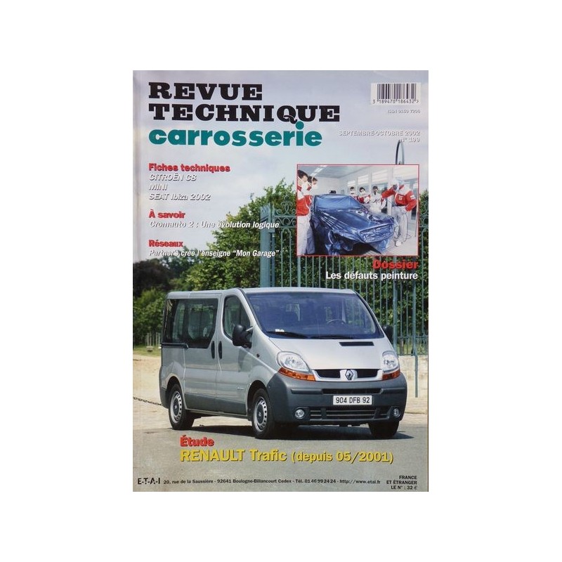 Technique carrosserie Renault Trafic II