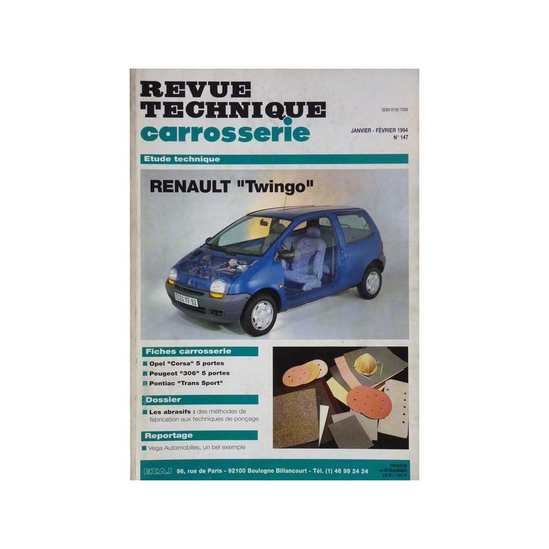 Technique carrosserie Renault Twingo I