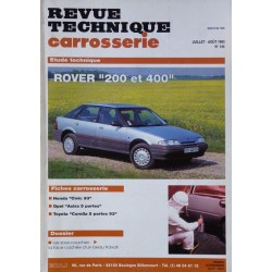 Technique carrosserie Rover 200, 400 (R8)