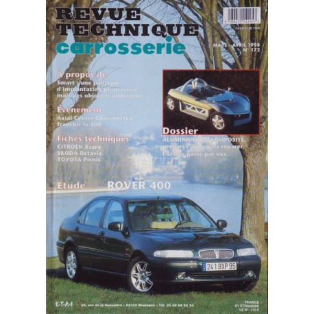 Technique carrosserie Rover 400 (HH-R)
