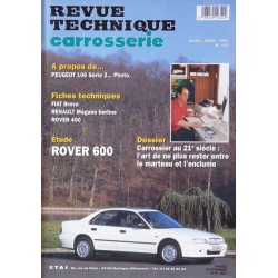 Technique carrosserie Rover 600
