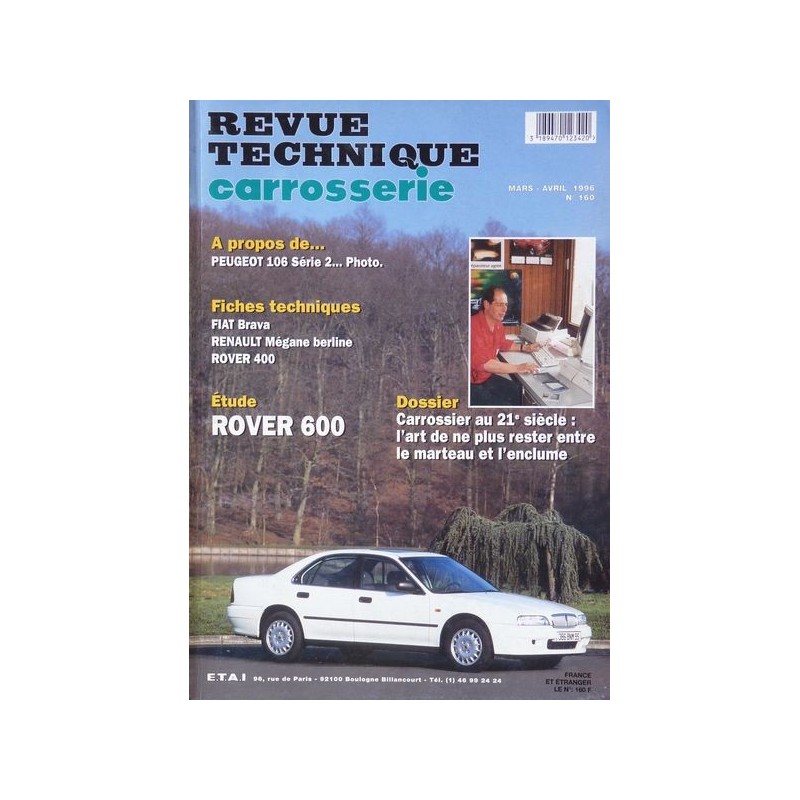 Technique carrosserie Rover 600