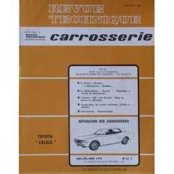 Technique carrosserie Toyota Celica TA23, TA28