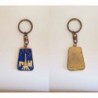 porte-clés Paris bleu, souvenir (pc)