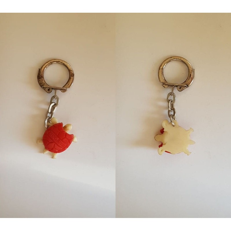 porte-clés tortue rouge, 100 Anni (pc)