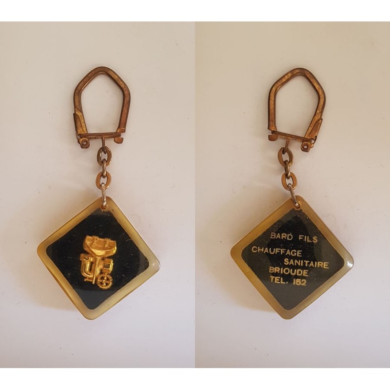 porte-clés lavabo sanitaire chauffage, Bard Fils, Brioude (pc)
